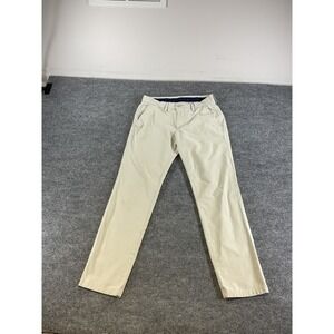 Vineyard Vines Performance Pants Men's 30x30 Khaki Stretch Chino Golf Casual